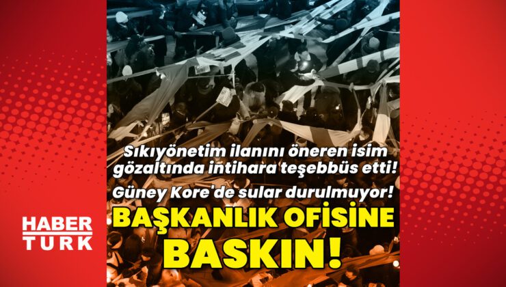 Son dakika: Güney Kore'de polis Devlet Başkanlığı Ofisine baskın düzenledi | Dış Haberler