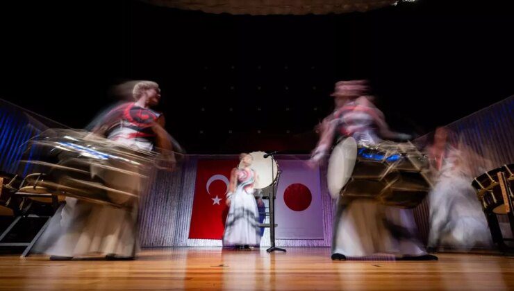 Türkiye-Japonya Diplomatik İlişkileri 100. Yıl Dönümünde Japon Davul Gösterisi