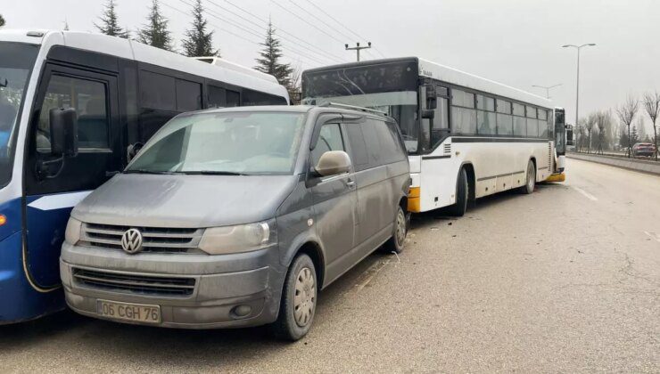 Ankara’da zincirleme trafik kazası: 31 yaralı