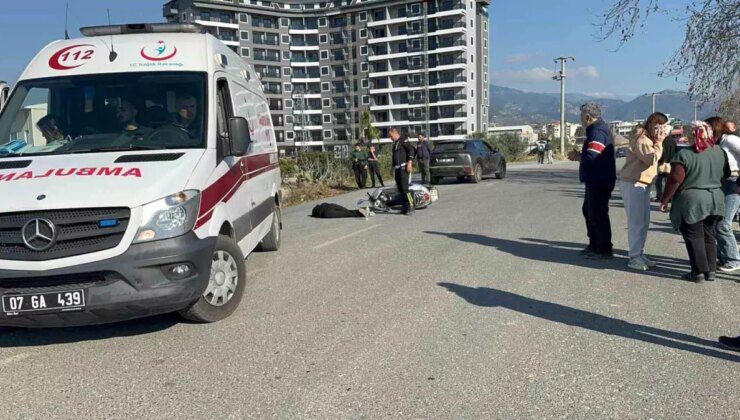 Antalya’da Trafik Kazası: 1 Yaralı