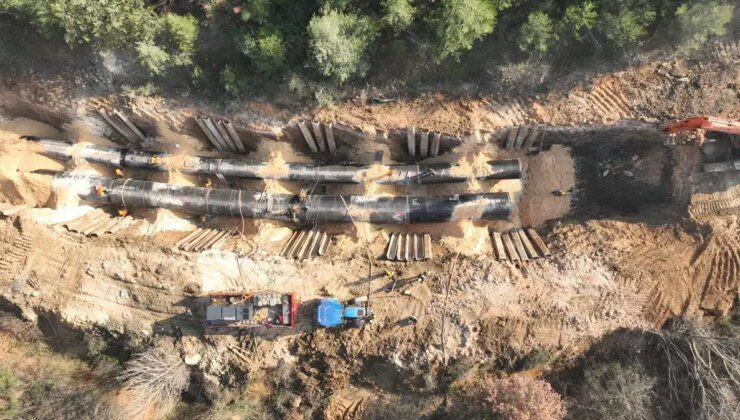 Bursa Çınarcık İçme Suyu Projesi İle Su Sorunu Çözülüyor