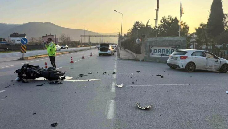 Bursa’da Motosiklet Kazası: 18 Yaşındaki Sürücü Hayatını Kaybetti