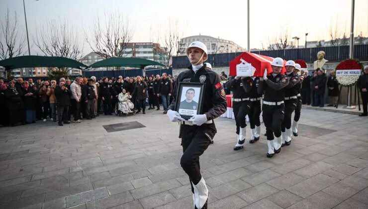 Bursa’da Trafik Kazasında Hayatını Kaybeden Polis Memuru İçin Tören Düzenlendi