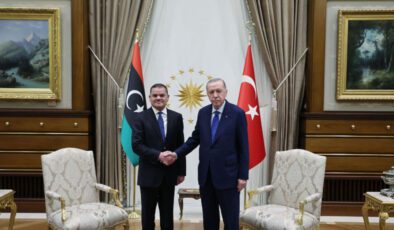 Cumhurbaşkanı Erdoğan, Libya Başbakanı Dibeybe'yi kabul etti | Dış Haberler