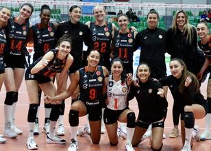 Eczacıbaşı, Sarıyer’de set vermeden galip