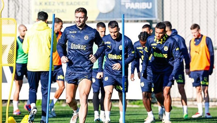 Fenerbahçe'de Hatayspor maçı hazırlıklarnı sürdürüyor