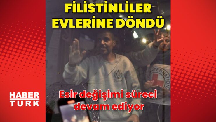 Filistinlilerin serbest bırakılma süreci başladı | Dış Haberler