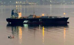 Gemlik’te Kötü Koku Yayan Gemiye Soruşturma