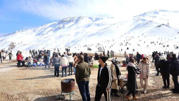 Hazar Baba Kayak Merkezi, Sömestirde Misafir Akınına Uğruyor