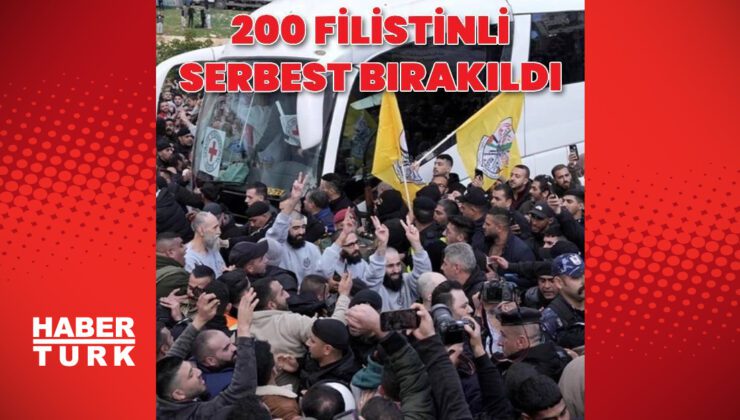 İsrail 200 Filistinliyi serbest bıraktı | Dış Haberler