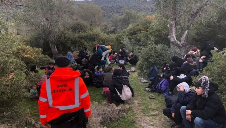 İzmir’de 48 Düzensiz Göçmen Yakalandı, 26 Göçmen Kurtarıldı