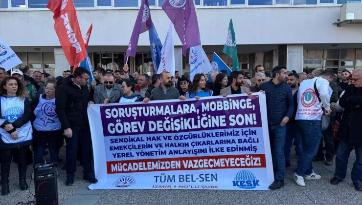 İzmir’de Bel-Sen Protestosu: Çalışanların Hakları İçin Mücadele