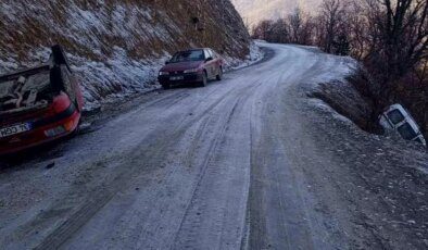 Kastamonu’da Gizli Buzlanma Kazalara Sebep Oldu