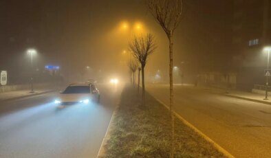 Kastamonu’da Sis Etkili, Görüş Mesafesi 60 Metreye Düştü