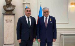 Milletvekili Ayrım’a "Haydar Aliyev 100 Yıllık Madalyası"