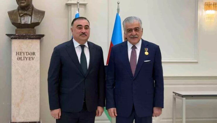 Milletvekili Ayrım’a "Haydar Aliyev 100 Yıllık Madalyası"