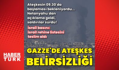Son dakika: Gözler Gazze'de: Ateşkes ne zaman başlayacak? | Dış Haberler