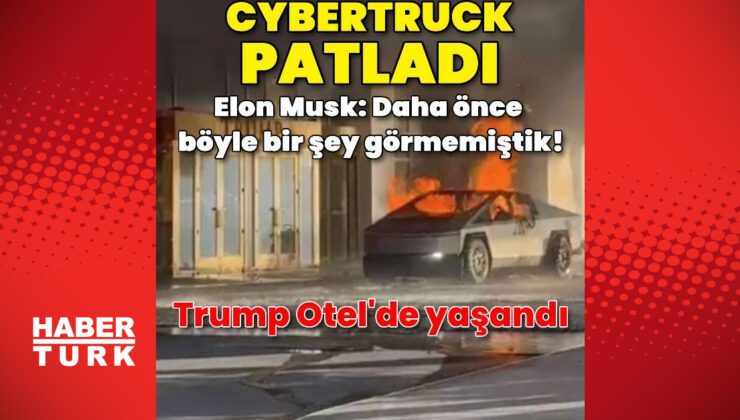 Tesla cybertruck patladı | Dış Haberler