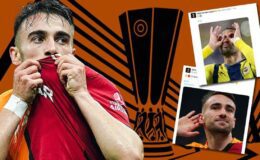 UEFA Avrupa Ligi'nin Yunus Akgün paylaşımı Fenerbahçelileri kızdırdı! 'Yenilmez'