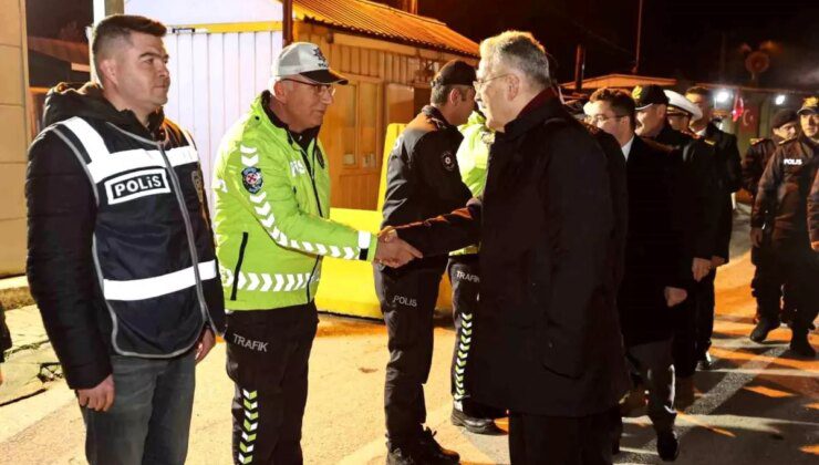 Vali Ayyıldız, Bursa’daki Güvenlik Güçlerini Ziyaret Etti