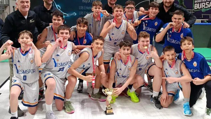 Yeşim Spor U14 Basketbol Takımı Namağlup Şampiyon Oldu