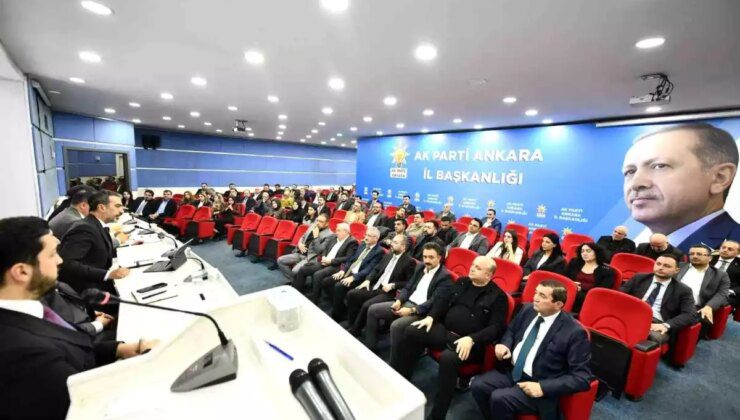 AK Parti Ankara İl Yürütme Kurulu listesi açıklandı