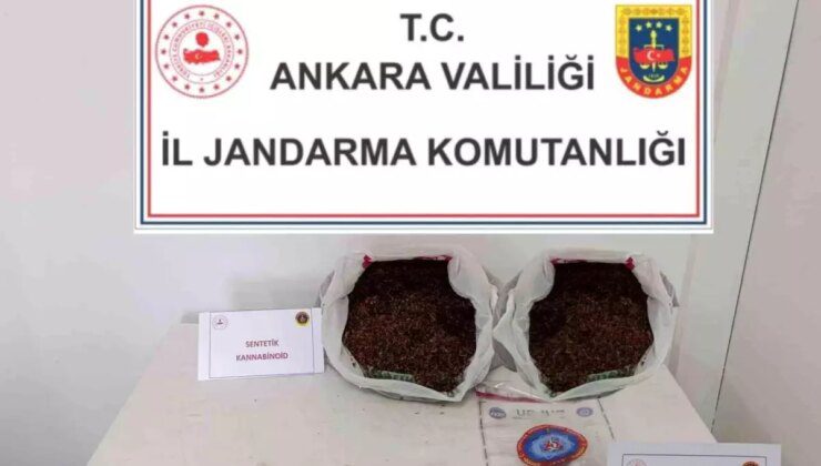 Ankara’da Uyuşturucu Operasyonu: 5 Bin 470 Gram Sentetik Kannabinoid Ele Geçirildi