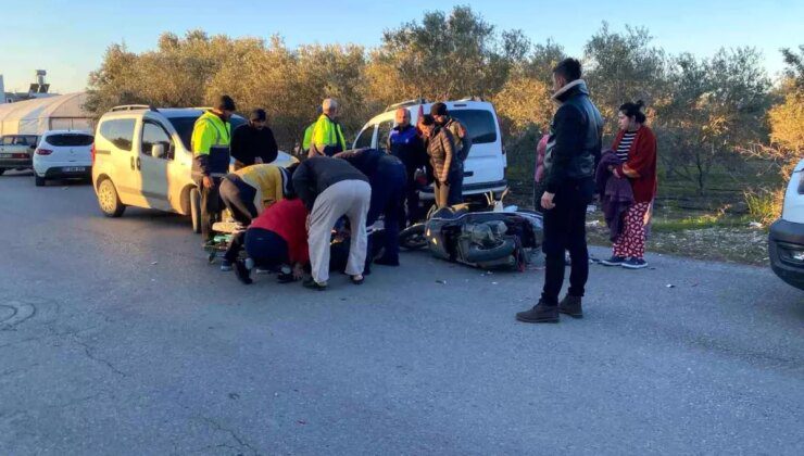 Antalya’da Otomobil ile Motosiklet Çarpıştı: Bir Yaralı