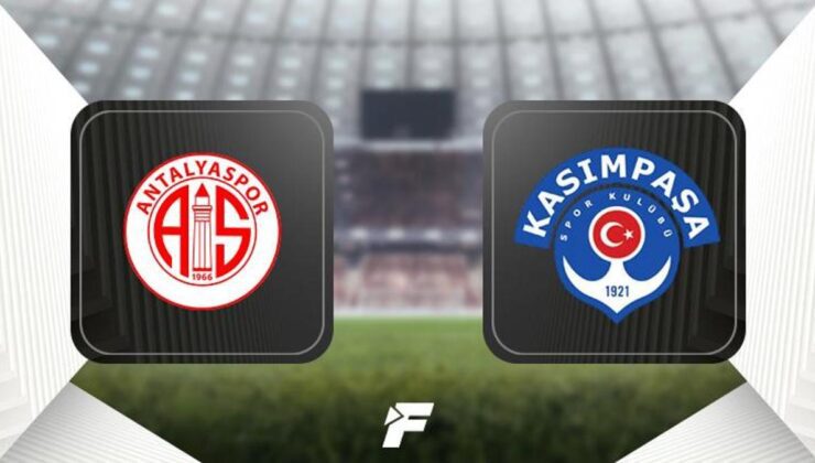 Antalyaspor – Kasımpaşa maçı saat kaçta, hangi kanalda?