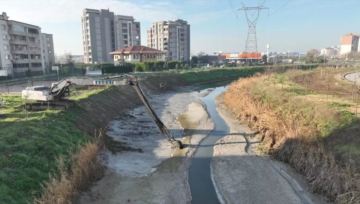 Bursa’da Sel Felaketlerini Önlemek İçin Dere Temizlik Çalışmaları Başlatıldı