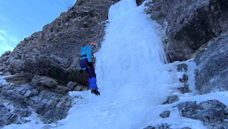 Buz Tırmanışı Tutkunları Erzurum’da Bir Araya Geldi