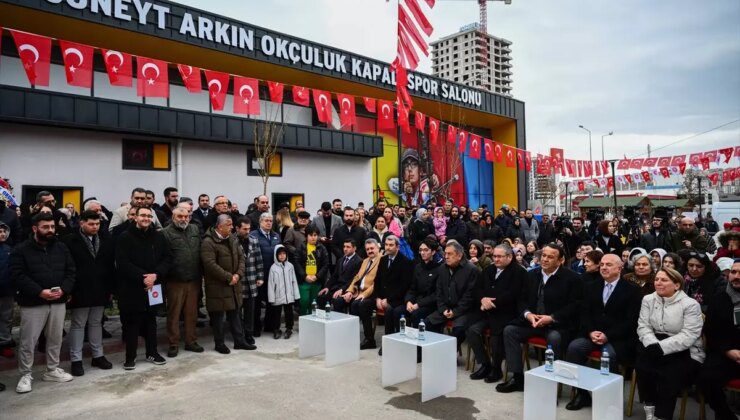 Cüneyt Arkın Okçuluk Spor Salonu Açıldı