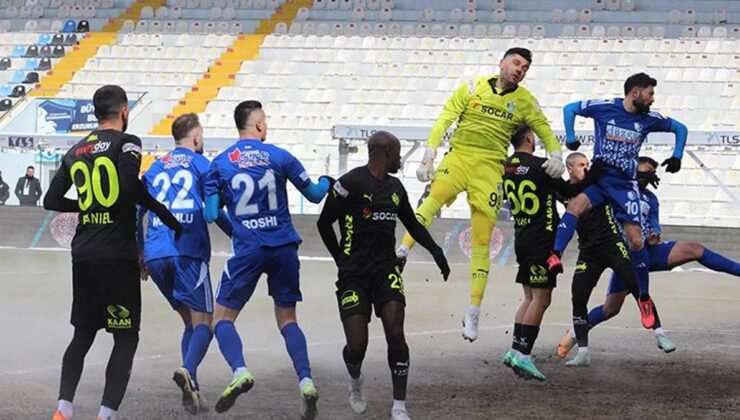 Erzurumspor FK- Iğdır FK maç sonucu : 0-0