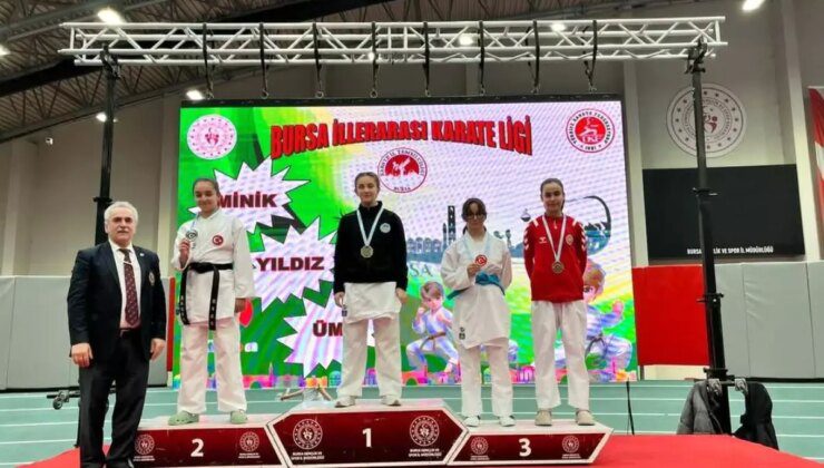 Eskişehirli Karateciler Bursa Karate Ligi’nde Başarı Elde Etti