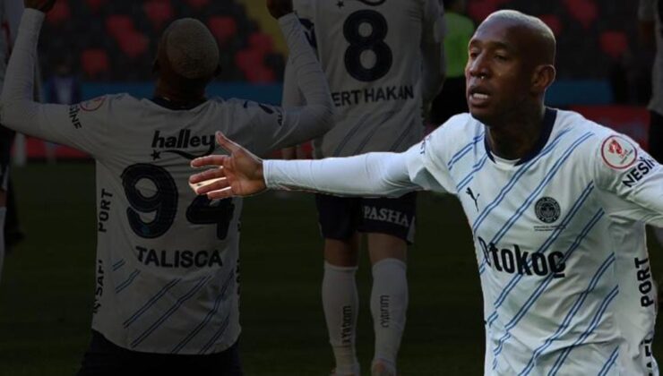 Fenerbahçe'de Talisca alev aldı! İlk yarıda 2 gol