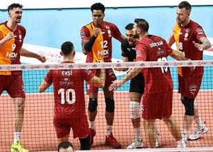 Galatasaray HDI Sigorta, sahasında set vermeden galip