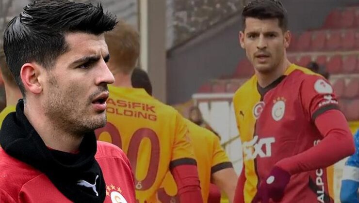 Galatasaray'da Morata İlk golünü attı!