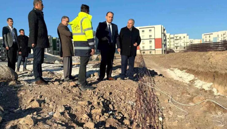 Gaziantep’te TOKİ Konut Alanına 32 Derslik Okul İnşaatına Başlandı