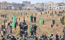 Hamas, İsrail saldırısında ölen 4 İsrailli esirin cenazesini Kızılhaç’a teslim etti