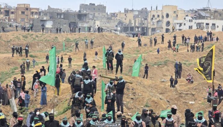 Hamas, İsrail saldırısında ölen 4 İsrailli esirin cenazesini Kızılhaç’a teslim etti