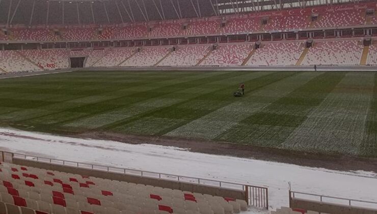 İşte Sivasspor-Beşiktaş maçı öncesi Sivas 4 Eylül Stadyumu'nda son durum!