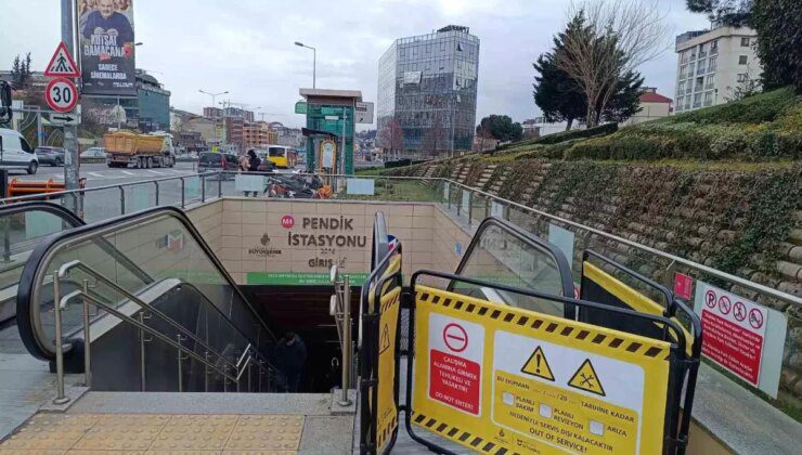 Kadıköy-Sabiha Gökçen Metro İstasyonu’nda Yürüyen Merdiven Faciası