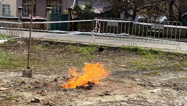 Kartepe’de Metan Gazı Yangını 6 Gündür Sürüyor