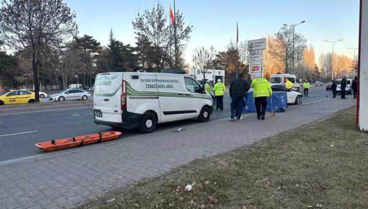 Kayseri’de Otomobilin Çarptığı Yaşlı Adam Hayatını Kaybetti