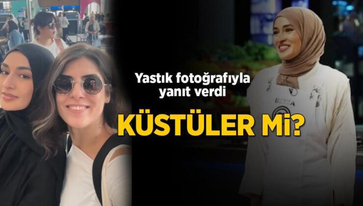 Masterchef'te Ezgi ve Beyza küstü mü? 'Yastık' karesiyle yanıt verdi