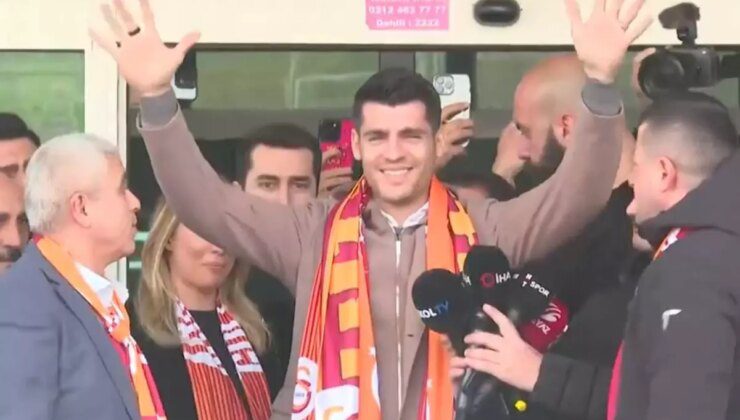 Morata’dan havaalanında olay yaratacak açıklama: Türkiye’ye gelmemin tek nedeni Galatasaray