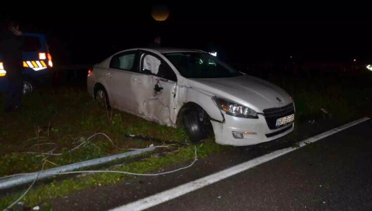 Samsun Bafra’da Trafik Kazası: 3 Yaralı