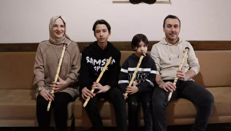 Samsunlu Aile Ney ile Müzik Yolculuğuna Çıkıyor