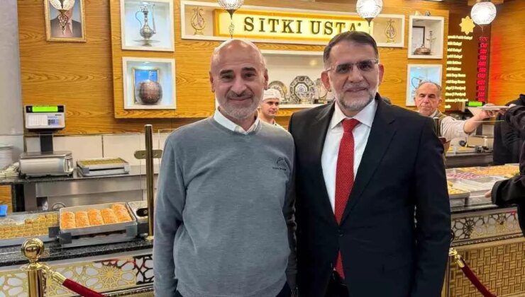 Sıtkı Usta, Kuzey Makedonya Milletvekili Salih Murat’ı Ağırladı