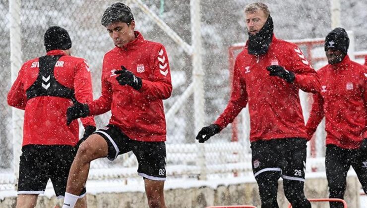 Sivasspor, Beşiktaş maçının hazırlıklarına başladı